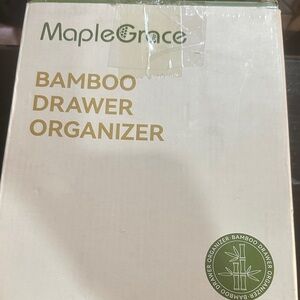 9 piece Bamboo Drawer Organizer